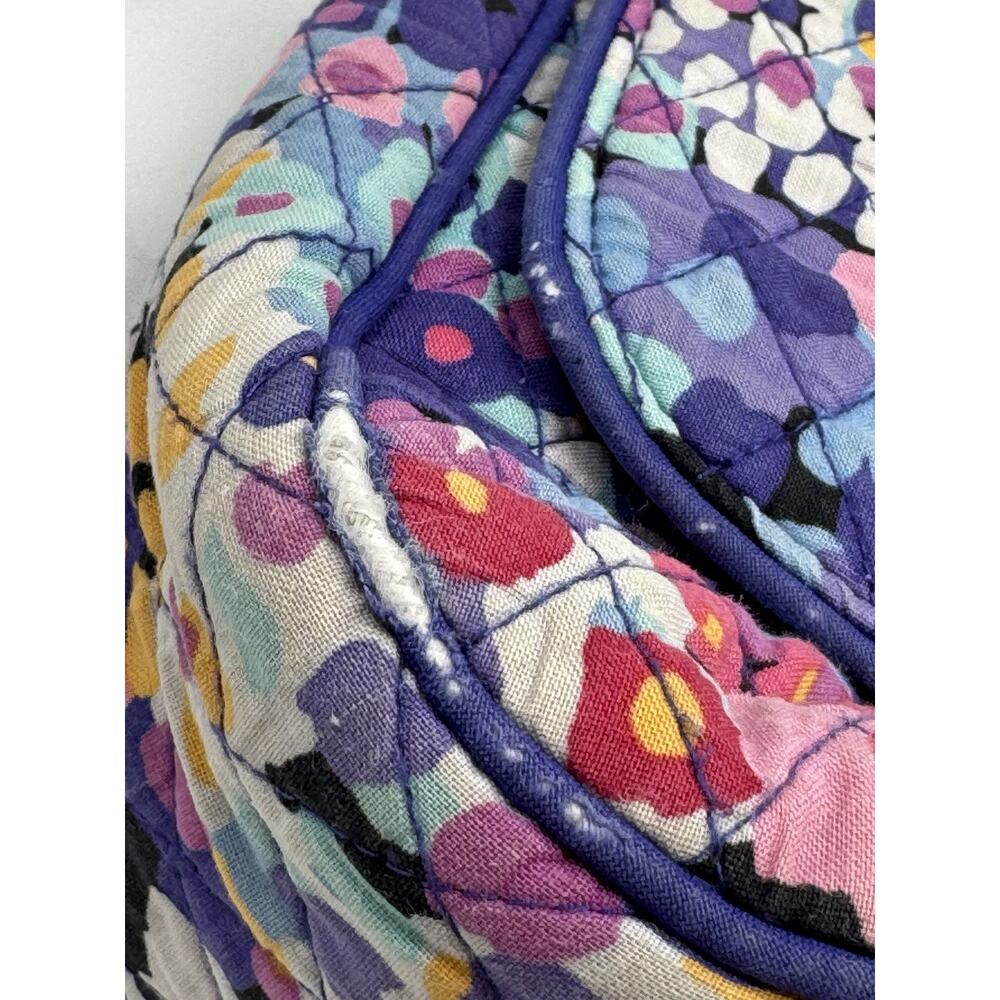 Vera Bradley Flower Floral Laptop Messenger Bag Work Bag Crossbody - Picture 9 of 16